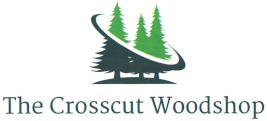 The Crosscut Woodshop Logo